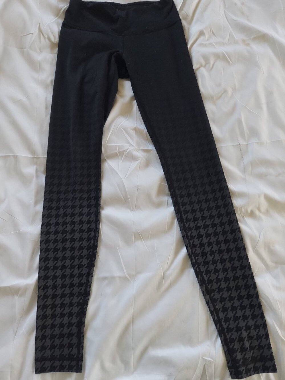 Lululemon Wunder Under Houndstooth Ombre Leggings Size 4
